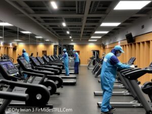 commercial cleaning Melbourne: Gym cleaning in Sydney CBD