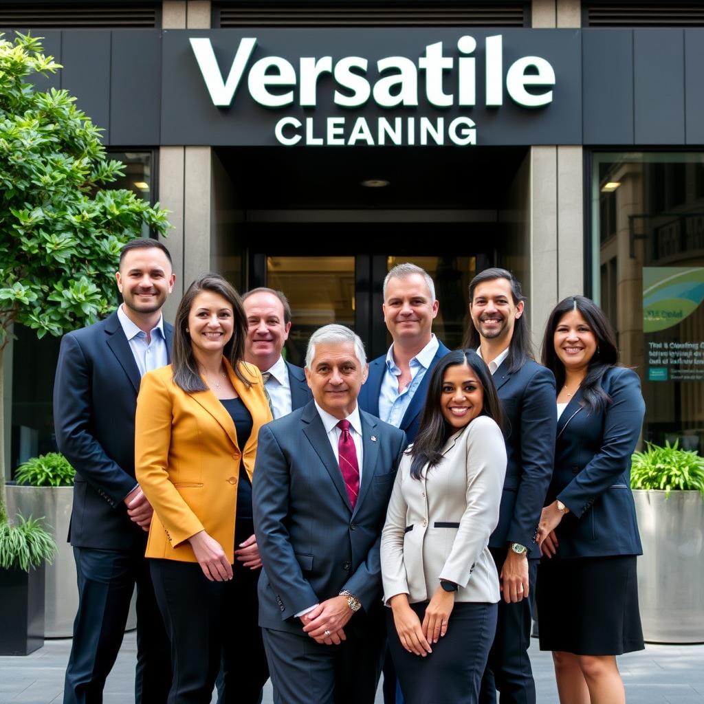 Versatile Cleaning team in Sydney CBD