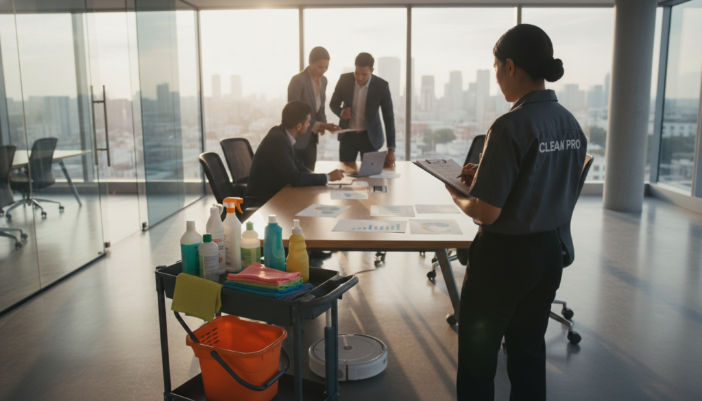 commercial cleaning company assessment