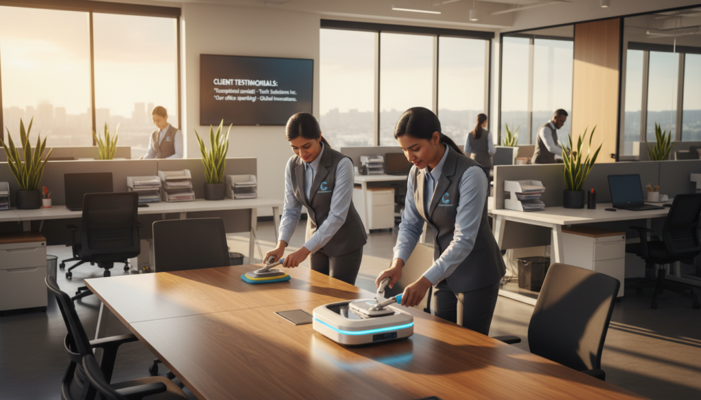 commercial cleaning provider